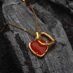Holzkern Amorance Ketting|DAMES Kettingen|Sieraden