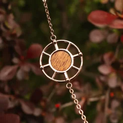 Holzkern Amulet Armband|DAMES Sieraden|Armbanden
