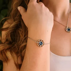 Holzkern Amulet Armband|DAMES Armbanden|Sieraden
