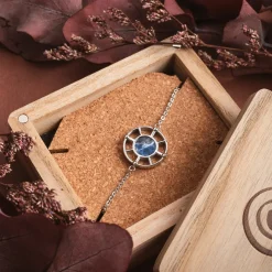 Holzkern Amulet Armband|DAMES Armbanden|Sieraden