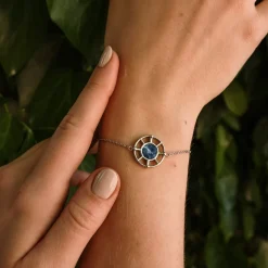Holzkern Amulet Armband|DAMES Armbanden|Sieraden