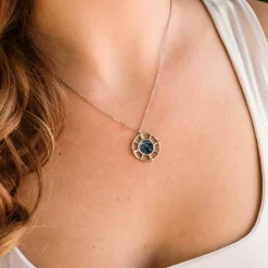 Holzkern Amulet Ketting|DAMES Kettingen|Sieraden
