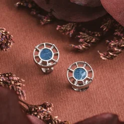Holzkern Amulet Oorbellen|DAMES Oorbellen|Sieraden
