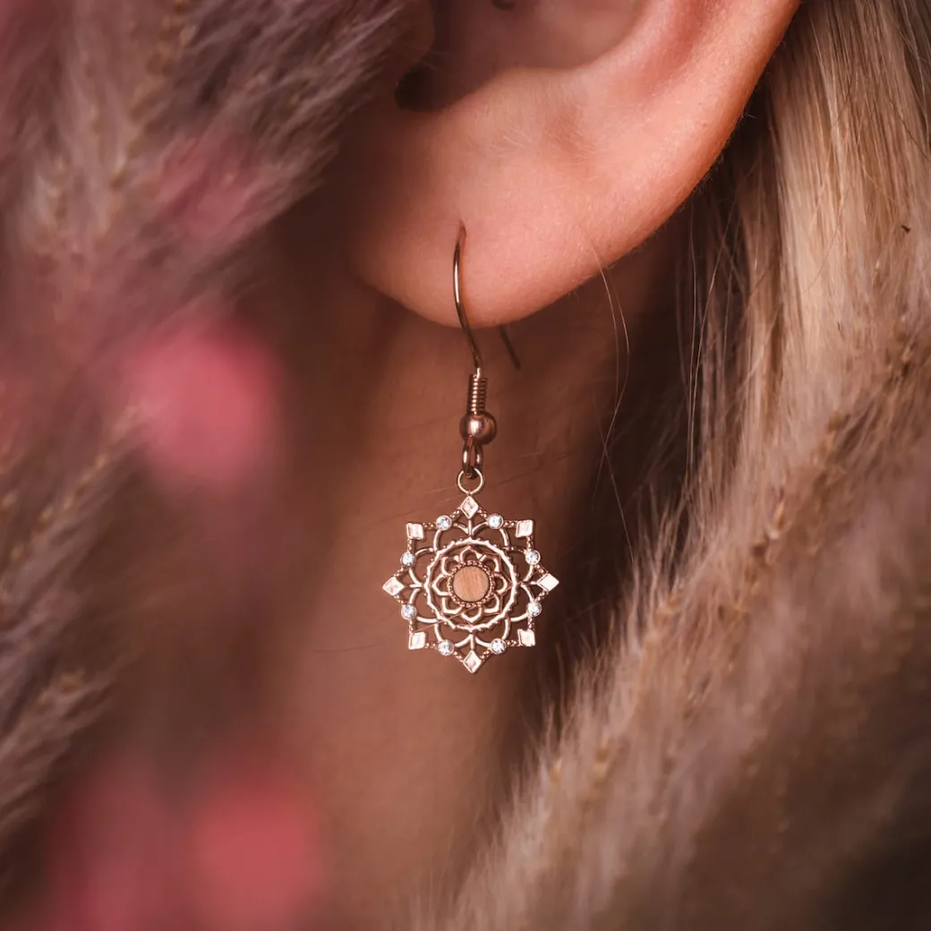 Holzkern Aphonia Oorbellen|DAMES Oorbellen|Sieraden
