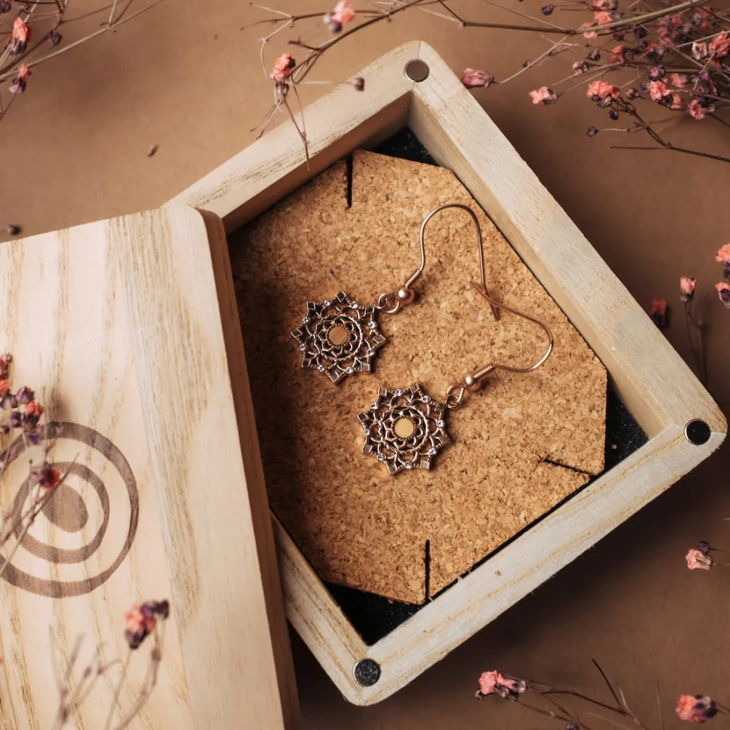 Holzkern Aphonia Oorbellen|DAMES Oorbellen|Sieraden