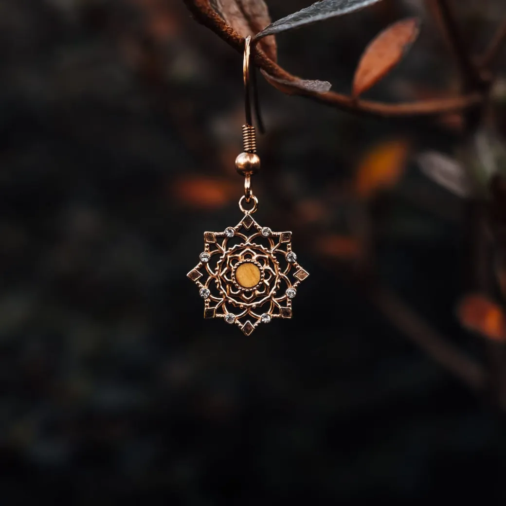 Holzkern Aphonia Oorbellen|DAMES Oorbellen|Sieraden