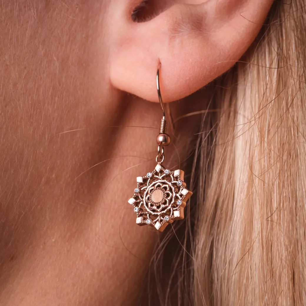 Holzkern Aphonia Oorbellen|DAMES Oorbellen|Sieraden