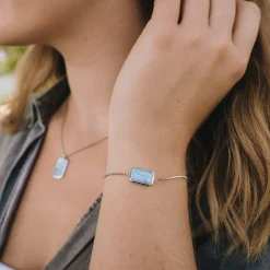 Holzkern Aquarell Armband|DAMES Armbanden|Sieraden