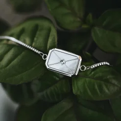 Holzkern Aquarell Armband|DAMES Armbanden|Sieraden