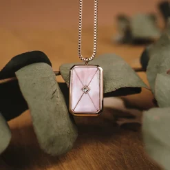 Holzkern Aquarell Ketting|DAMES Kettingen|Sieraden