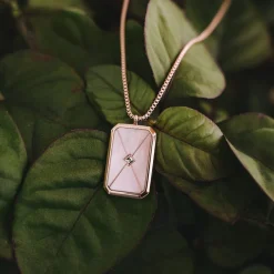 Holzkern Aquarell Ketting|DAMES Kettingen|Sieraden