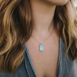 Holzkern Aquarell Ketting|DAMES Kettingen|Sieraden