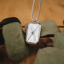 Holzkern Aquarell Ketting|DAMES Kettingen|Sieraden