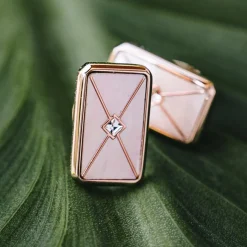 Holzkern Aquarell Oorbellen|DAMES Oorbellen|Sieraden