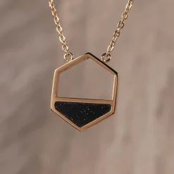 Holzkern Assemblage Ketting|DAMES Kettingen|Sieraden