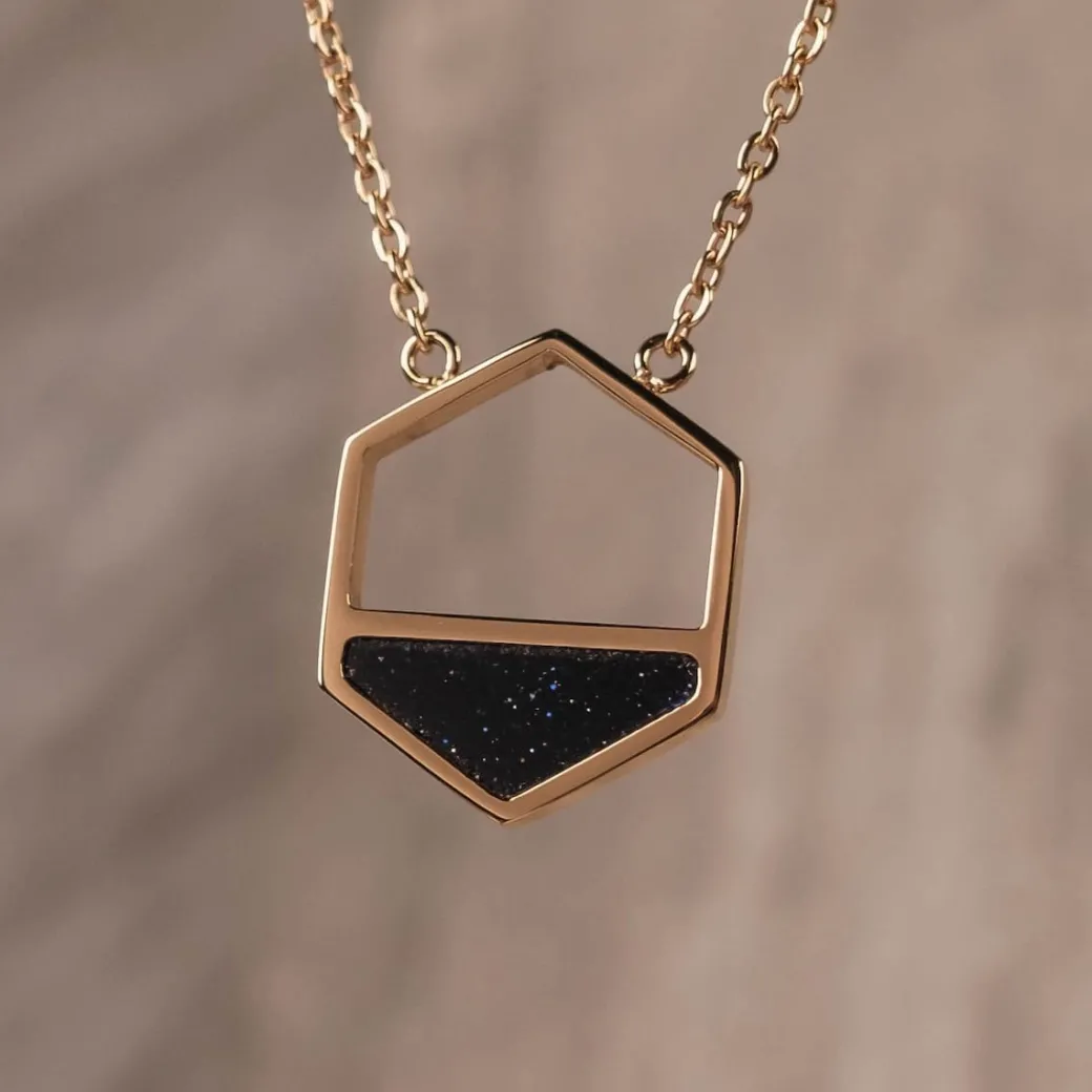 Holzkern Assemblage Ketting|DAMES Kettingen|Sieraden