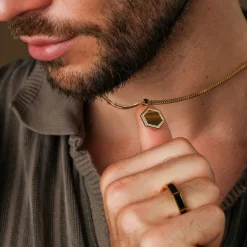 Holzkern AXIS KETTING|Heren Kettingen|Sieraden