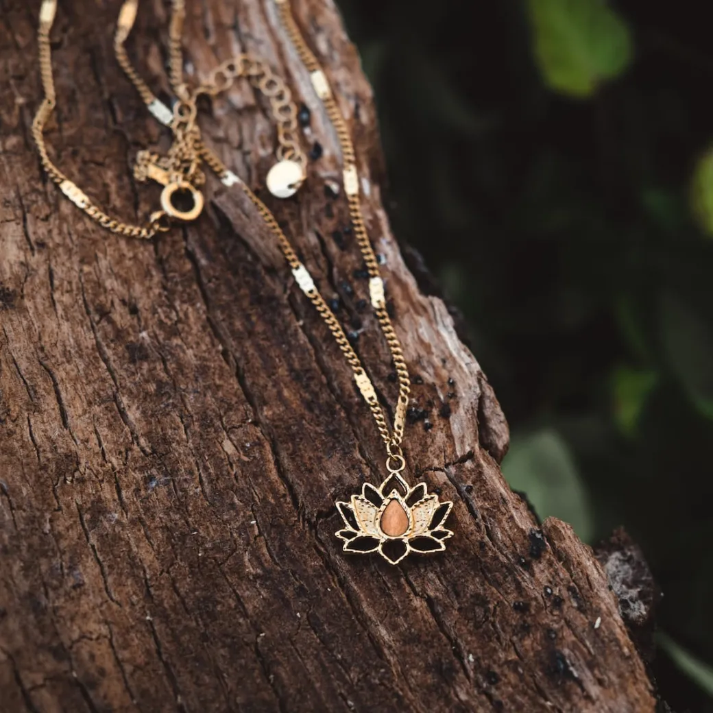 Holzkern Balance Ketting|DAMES Kettingen|Sieraden