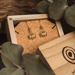 Holzkern Balance Oorbellen|DAMES Oorbellen|Sieraden