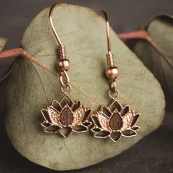 Holzkern Balance Oorbellen|DAMES Oorbellen|Sieraden