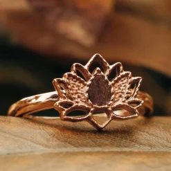 Holzkern Balance Ring|DAMES Ringen|Sieraden