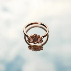 Holzkern Balance Ring|DAMES Ringen|Sieraden