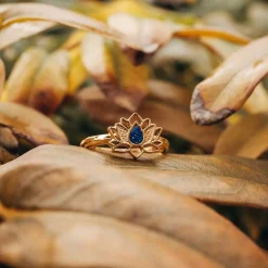 Holzkern Balance Ring|DAMES Ringen|Sieraden