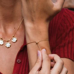 Holzkern Bedelketting|DAMES Kettingen|Sieraden