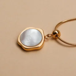 Holzkern Bedelketting|DAMES Kettingen|Sieraden