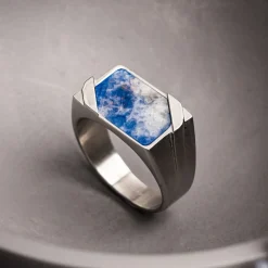 Holzkern Binomial Ring|Heren Ringen|Sieraden