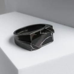 Holzkern Binomial Ring|Heren Ringen|Sieraden