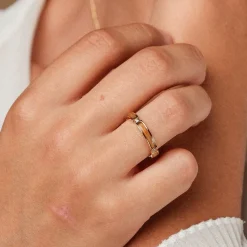 Holzkern CAMPANIA RING|DAMES Ringen|Sieraden