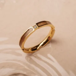 Holzkern CAMPANIA RING|DAMES Ringen|Sieraden