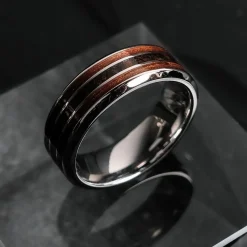 Holzkern Cartesian Ring|Heren Ringen|Sieraden