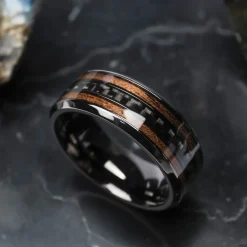 Holzkern Cartesian Ring|Heren Ringen|Sieraden