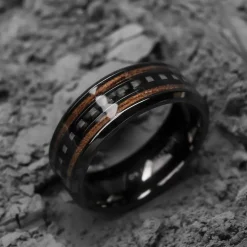 Holzkern Cartesian Ring|Heren Ringen|Sieraden