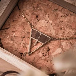 Holzkern Chiaroscuro Ketting|DAMES Kettingen|Sieraden