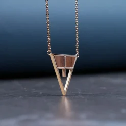 Holzkern Chiaroscuro Ketting|DAMES Kettingen|Sieraden