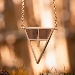 Holzkern Chiaroscuro Ketting|DAMES Kettingen|Sieraden