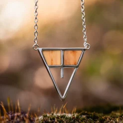 Holzkern Chiaroscuro Ketting|DAMES Kettingen|Sieraden