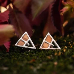 Holzkern Chiaroscuro Oorbellen|DAMES Oorbellen|Sieraden