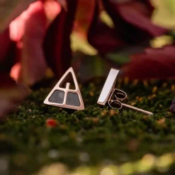 Holzkern Chiaroscuro Oorbellen|DAMES Oorbellen|Sieraden