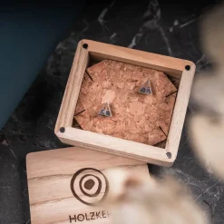 Holzkern Chiaroscuro Oorbellen|DAMES Oorbellen|Sieraden