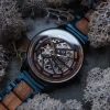 Holzkern Cobalt|Heren Horloges