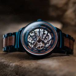 Holzkern Cobalt|Heren Horloges