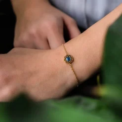 Holzkern Composition Armband|DAMES Armbanden|Sieraden