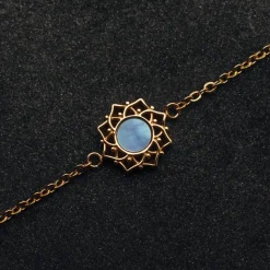 Holzkern Composition Armband|DAMES Armbanden|Sieraden