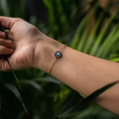 Holzkern Composition Armband|DAMES Armbanden|Sieraden