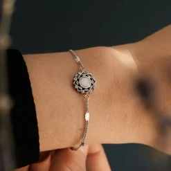 Holzkern Composition Gem Armband|DAMES Armbanden