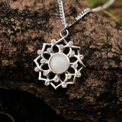 Holzkern Composition Gem Ketting|DAMES Kettingen|Sieraden